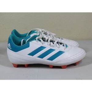 adidas goletto VI fg womens size 8.5 soccer cleats white athletic shoes
